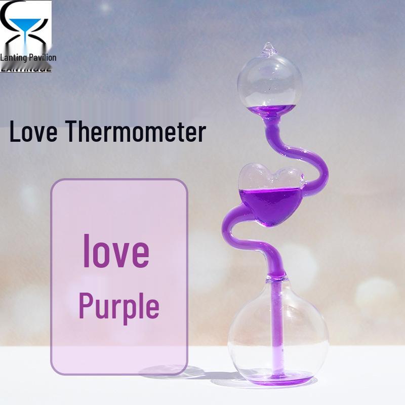 Love Heart Thermometer: Novelty Prank Toy and Ornament Gift