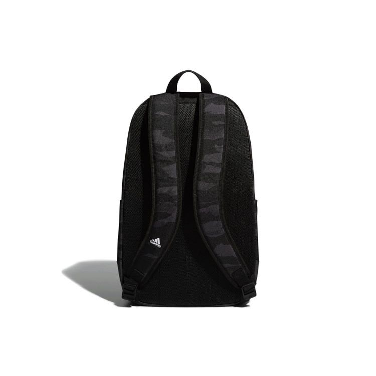 Adidas Cl Aop Sports Leisure Polyester Backpack Unisex Backpack Carbon-Black DW4272