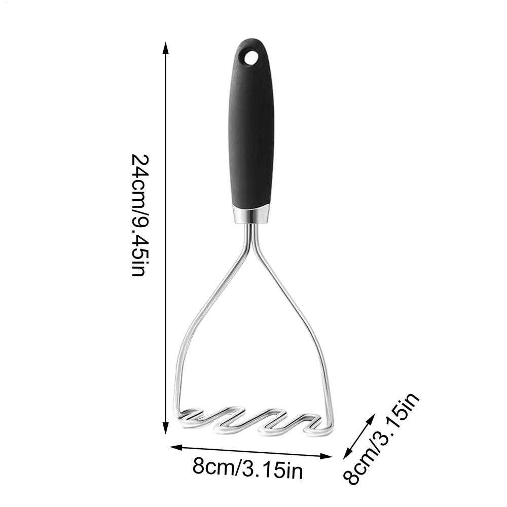 

Potato Ricer Manual Vegetable & Fruit Masher Heavy-Duty Kitchen Tool for Mashed Potatoes Baby Food Meal Prep, Home Restaurant