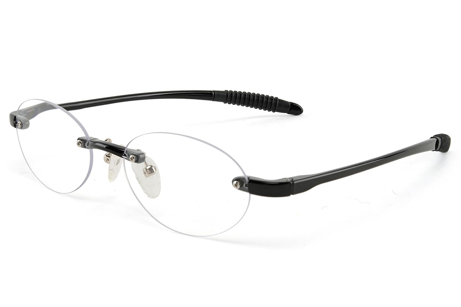 

Reading Blue Light Ultra Thin Senior UV Super TR Easy to Glasses Wipe Black 150 [CEETOL] Glasses, Rimless, Men s, Stylish, Cutting, Lenses, Glasses,