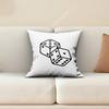 Casino Dice Chip Bet Wager Pillow Cover Sofa Couch Cushion Case Home Living Room Decoration