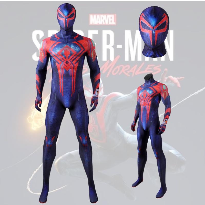 Spider-Man Cosplay-Overall-Kostüm für Gaming- und Comic-Fans