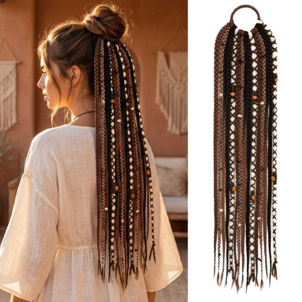 15Strands Handmade Dirty Braids 24Inch Boxing Hook Needle Hairband Party