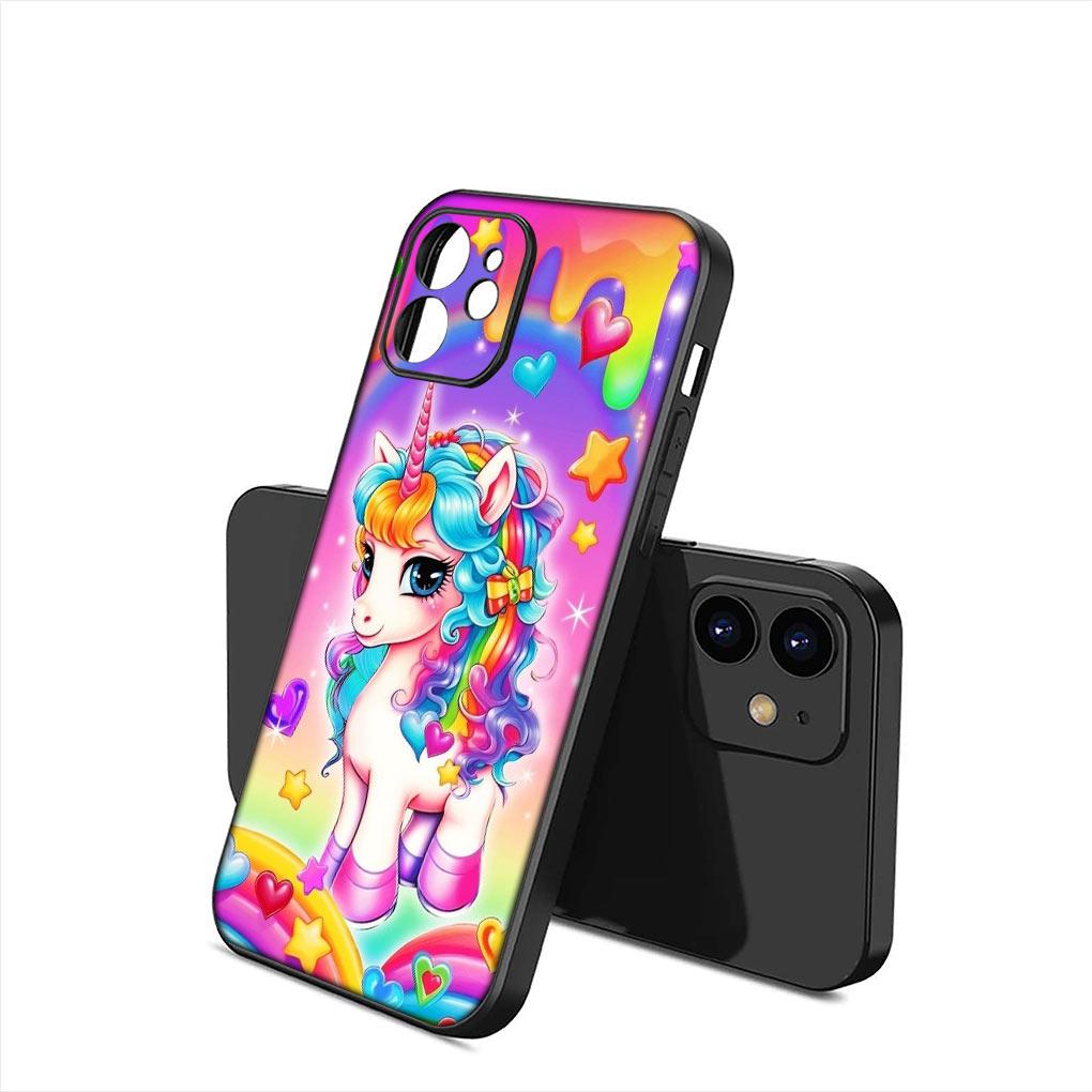 Anime Unicorn Cartoon Horse Soft Phone Cover for Apple iPhone 16 11 Pro XS Max X XR 6 7 8 6S Plus + SE 2022 8+ Silicone Case