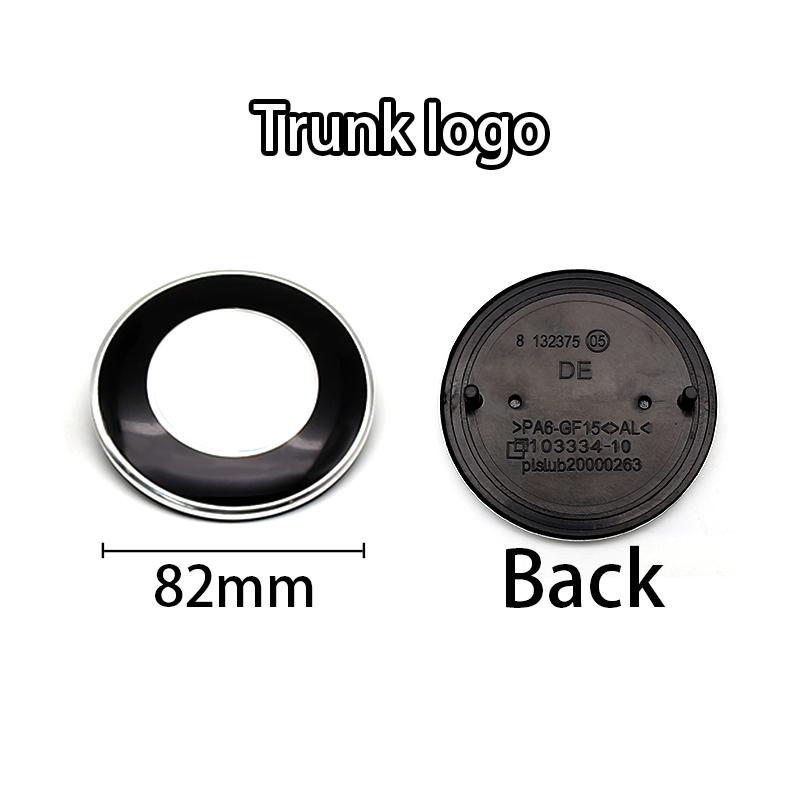 Car Emblem Steering Wheel Center Wheel Rim Center Cover Car Front Rear Logo Badge For BMW F30 F10 E90 E34 E53 E61 E62 Accessorie IH2
