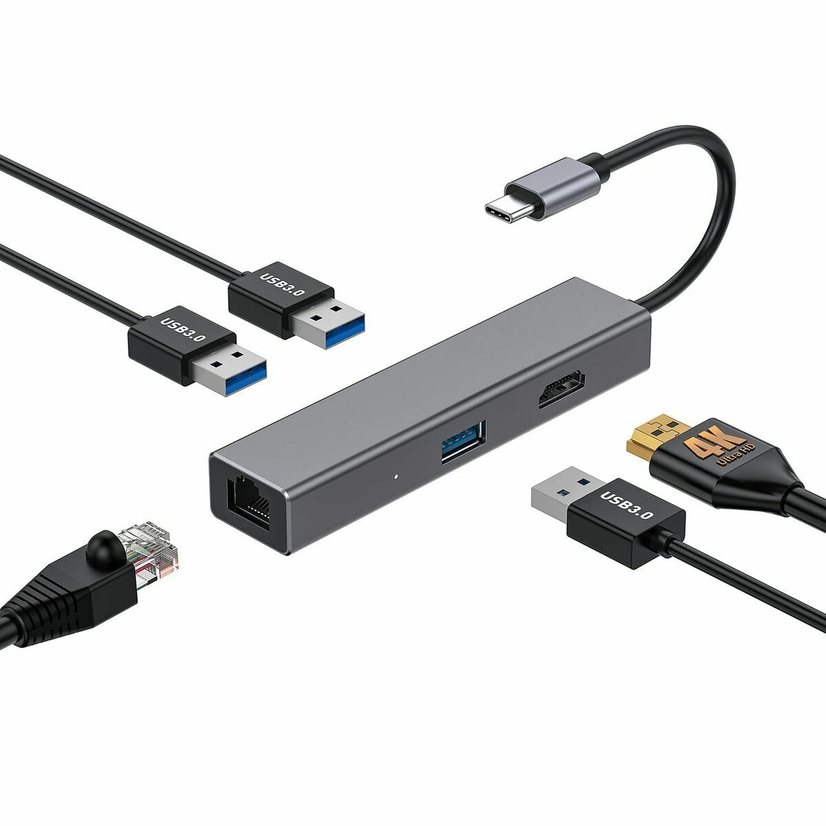 

USB-концентратор CoolBox COO-DOCK-04