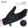 GIYO Winter Cycling Gloves Men Women Touch Screen Anti-slip Windproof Thermal Gloves Bicycle Outdoor Sports Full Finger Mittens 6