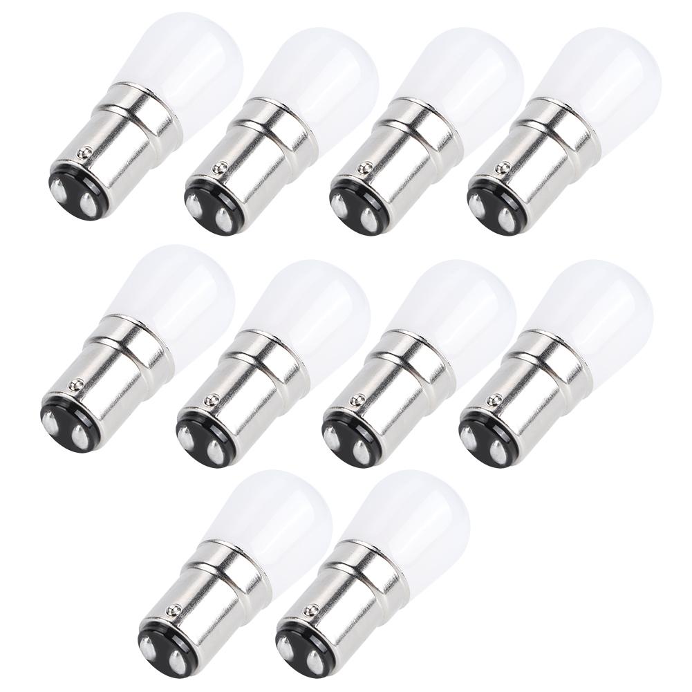 10Pcs 1.5W LED Candle Light Bulb Lamp Repalacement Parts Aceessories AC 230V B15