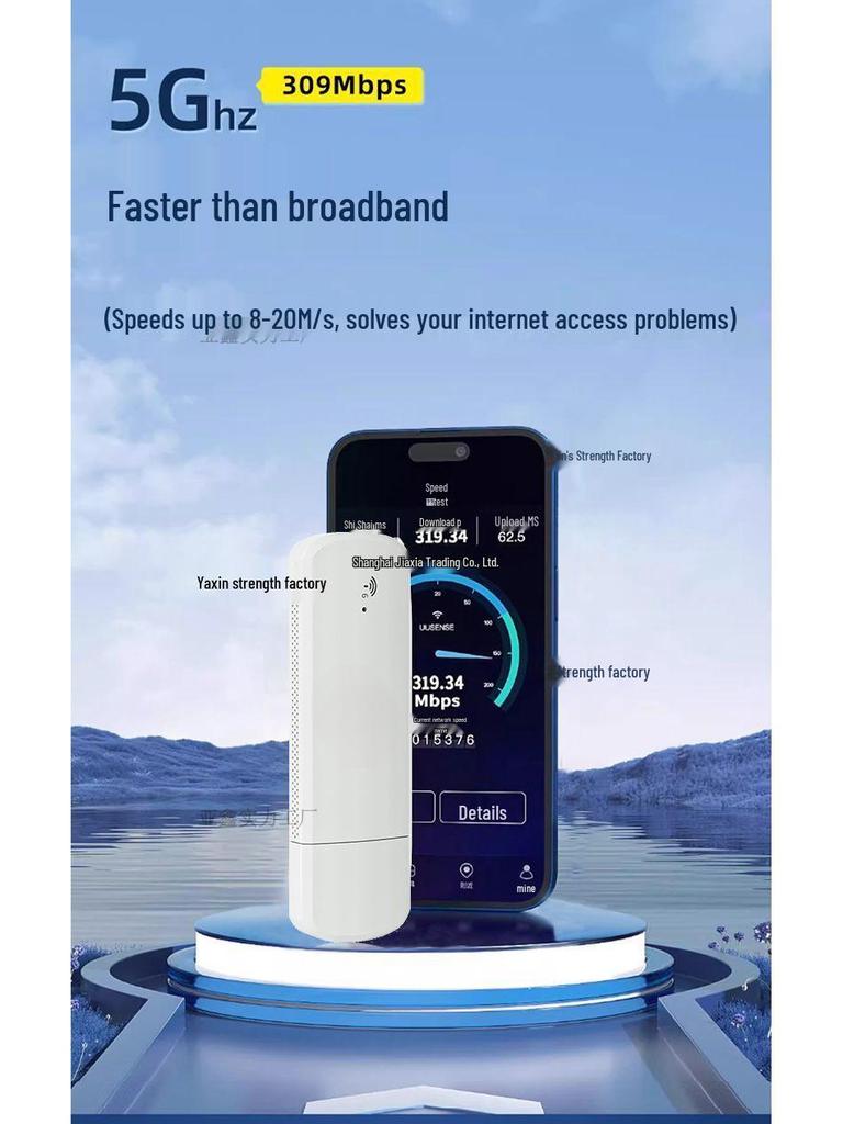 Tragbarer 4G/5G Mobiler WiFi Router für Zuhause und Reisen