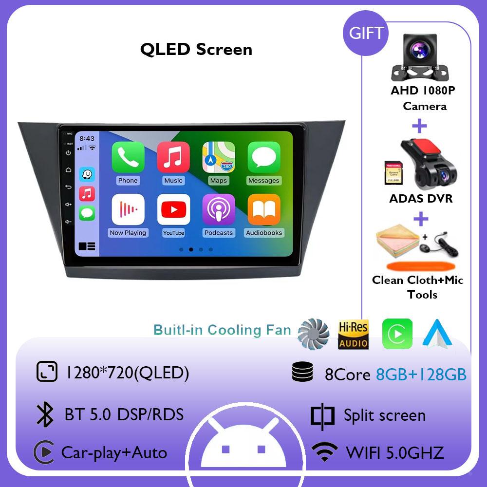 Radio auto Android 14 Pentru Toyota Prius Plus V Alpha 2012 - 2017 LHD Player Multimedia Navigație GPS DSP Carplay Auto Stereo