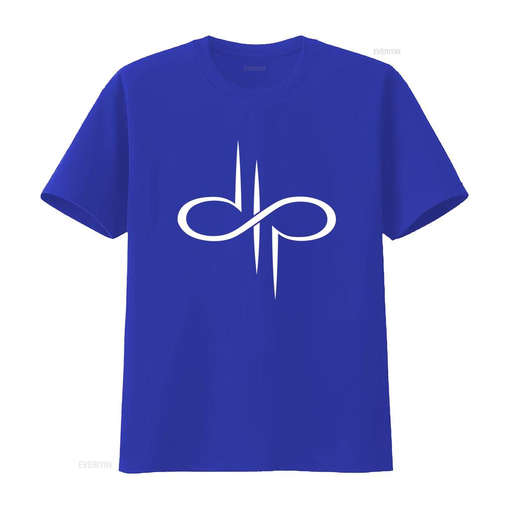 DTP Infinity Symbol T Shirt for Men and Women Available In Sizes S XXL Colors Black White Devin Townsend Project Vintage Soft