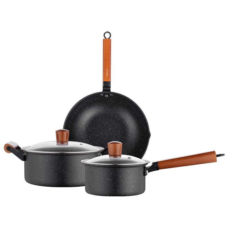 Debo Nicholas Non-stick 3-Piece Cookware Set