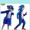 Kostium Cosplay Sonic Kombinezon Dla Dzieci Halloween Odgrywanie Ról