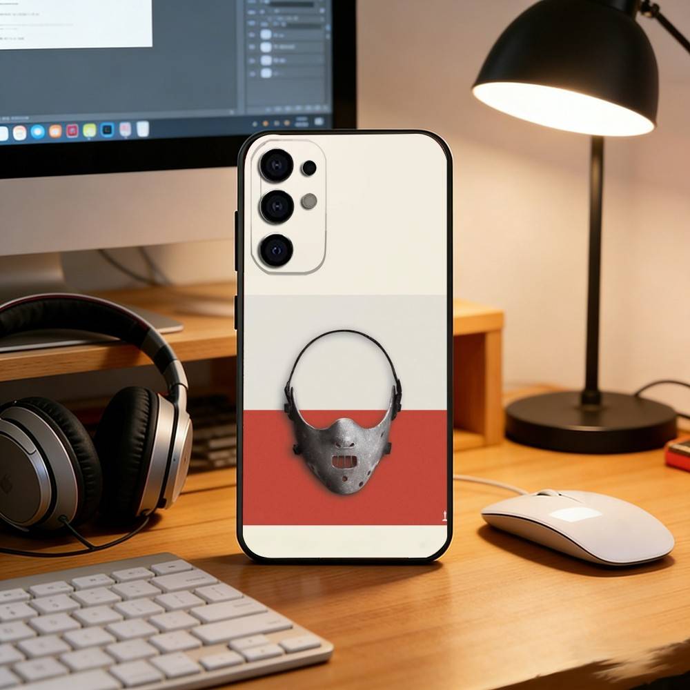 The Silence of the Lambs Phone Case Black Silicone Soft For Samsung S25,S24,S21,S22,S23,S30,Ultra,S20,Plus,Fe,Lite
