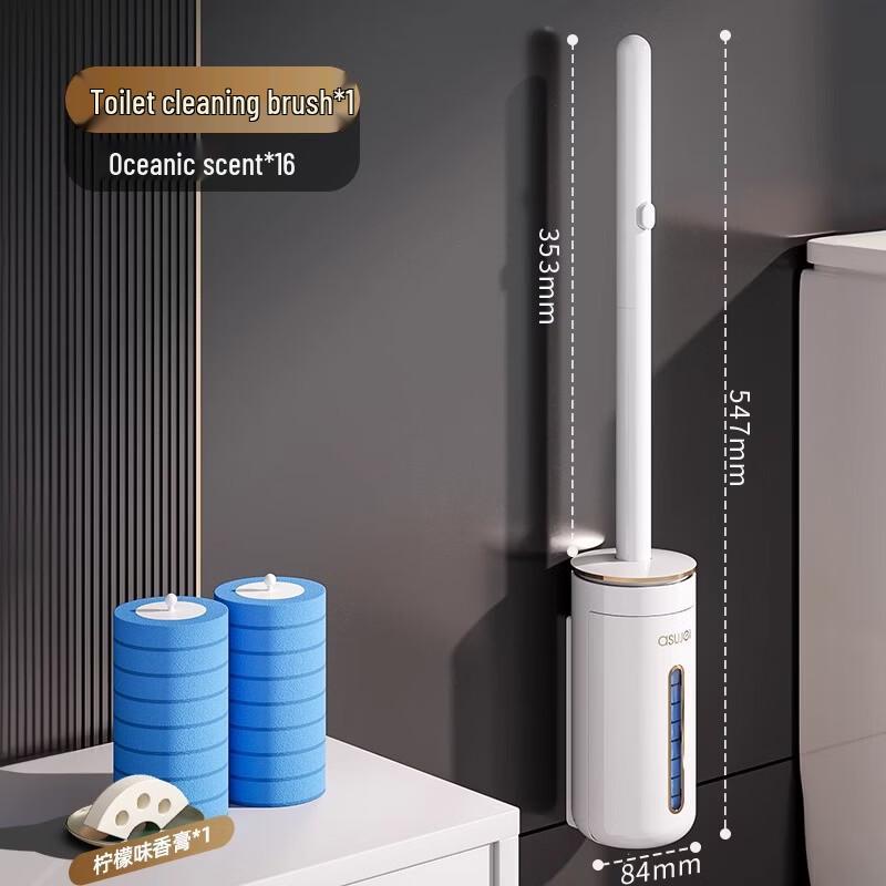 Xihe Disposable Wall-Mounted Toilet Brush Set