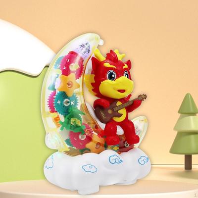 Leuchtendes Spielzeug Elektrischer Drache Musikalisch Interaktiver Tanz Interaktion für Freizeitspielzeug