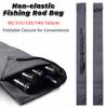 Folding Lure Rod Bag Portable Fishing Rod Protective Cover New Fishing Tackle Storage Bag