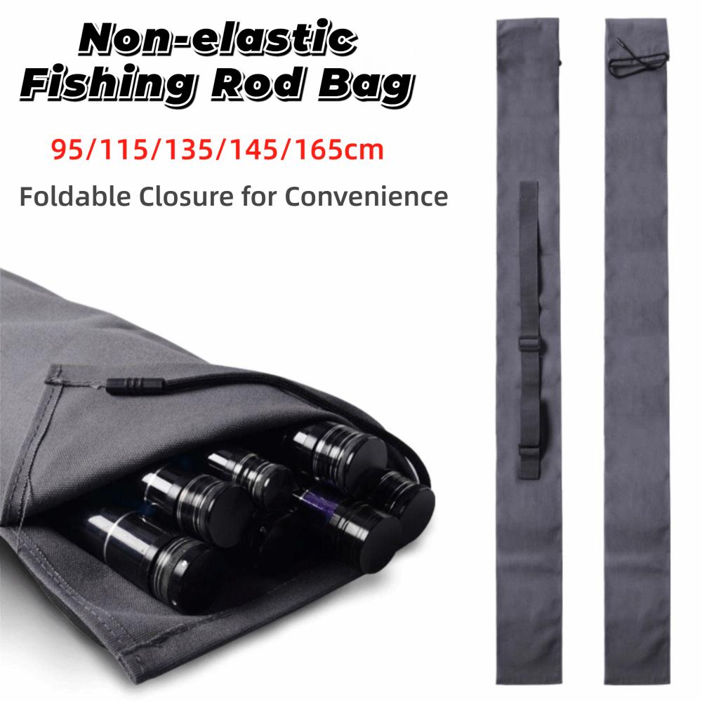 Folding Lure Rod Bag Portable Fishing Rod Protective Cover New Fishing Tackle Storage Bag
