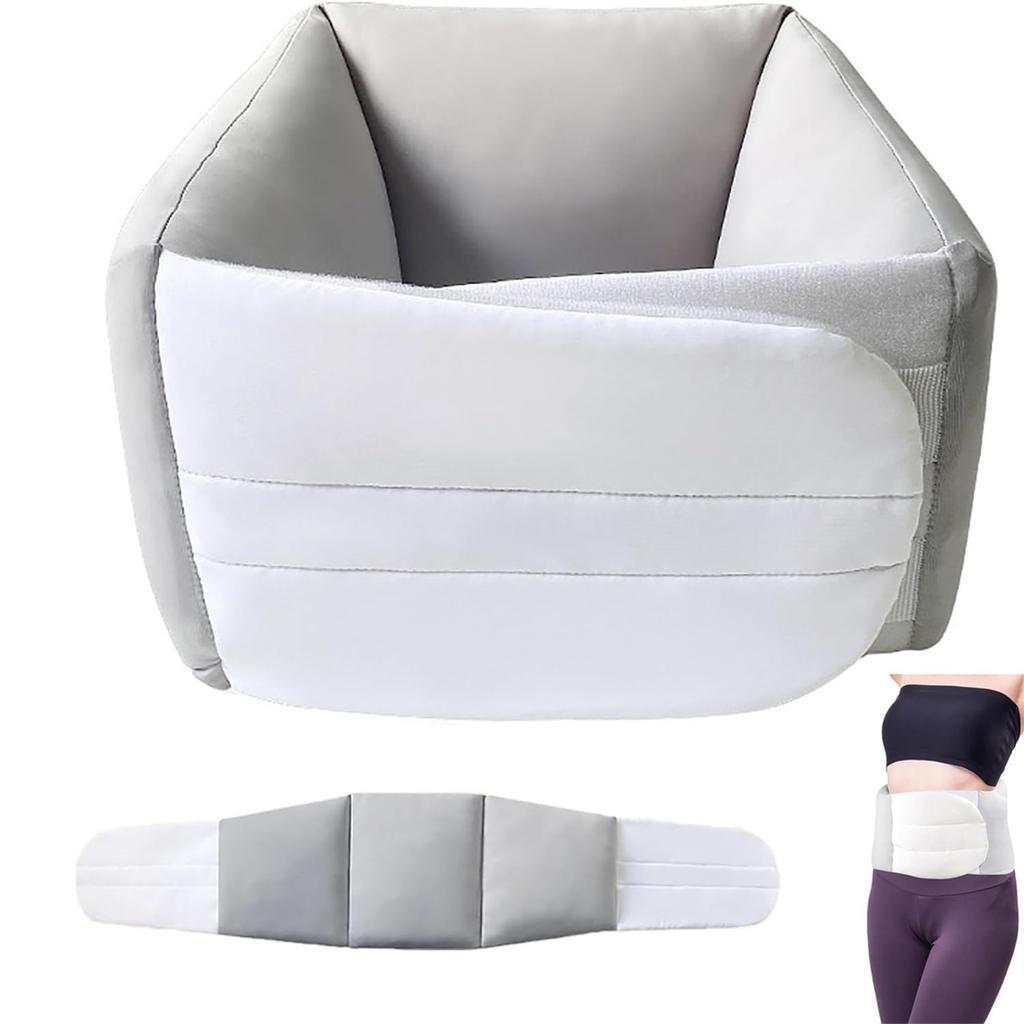 Lumbar Support Pillow For Sleeping, Sleeping Back Support For Sleep With 360° Ergonomic Design & Breathable Ice Cotton Fabric, Ideal For Bed,