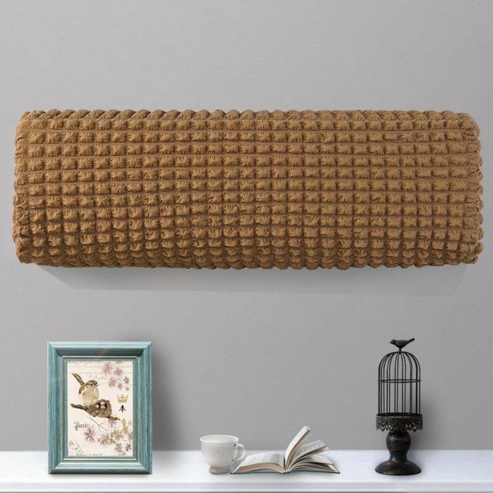Solid Color Air Conditioner Dust Cover Wall Mounted Air Conditioner Elastic Fabric Air Conditioner Dustproof Protector