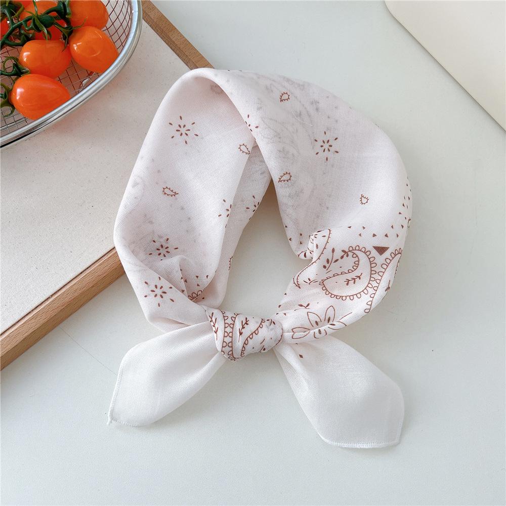 58*58cm Hair Scarf Square Scarf Hairscarf Headscarf Handkerchief Bandanas Turban Shawl Wrap Headband Hairband