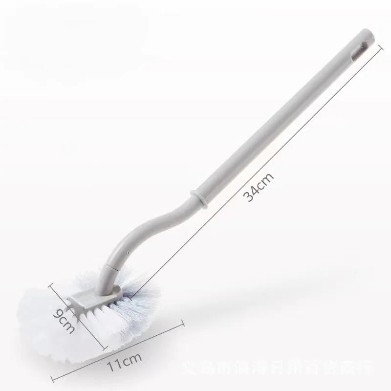 

Пластиковый туалетный ершик с длинной ручкой, мягкий ворс, щетка для чистки унитаза, средство для чистки приседающего унитаза, бытовой удалитель зазоров для туалета, аксессуары для ванной комнаты