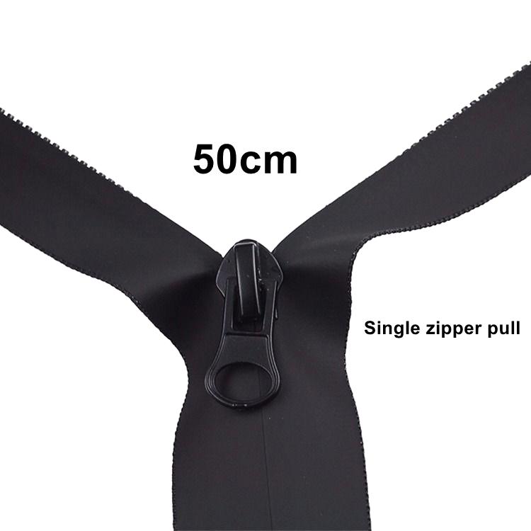 5 Pezzi 40-80 Cm Cerniere Impermeabili in Nylon con Estremità Aperta/Chiusa per Cucire Abbigliamento Sportivo Giacca Tenda Accessori per Riparazione Zip