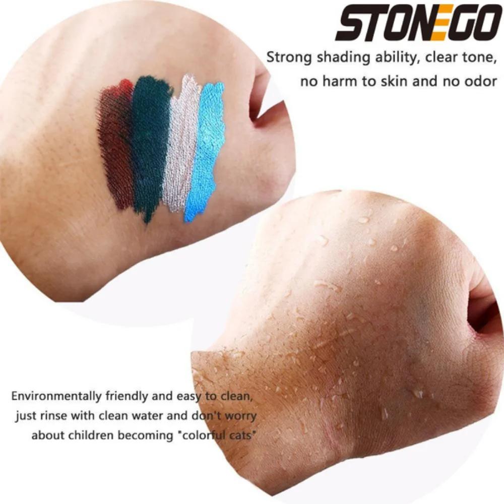 8 Color Metallic Water Paint Marker Pen Permanent Drawing Art Supplies Marker Pens for Painting Calligraphy