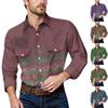 Top Casual de Manga Corta para Hombre con Solapa Moderna y Largo hasta el Hombro