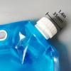 Tragbarer, faltbarer 5-Liter-Wasserbeutel mit großem Fassungsvermögen und Ventil, geeignet für Bergsteigen im Freien, Camping, Aufbewahrungsbeutel für weiches Wasser aus Kunststoff