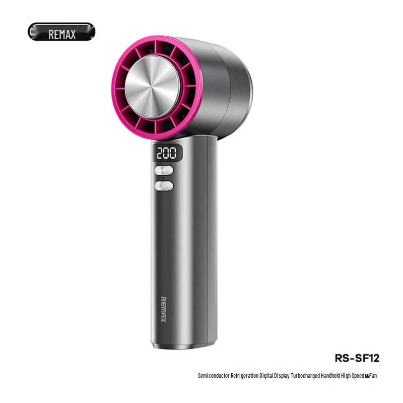 REMAX RS-SF12 High-Speed Portable Handheld & Desktop USB Fan