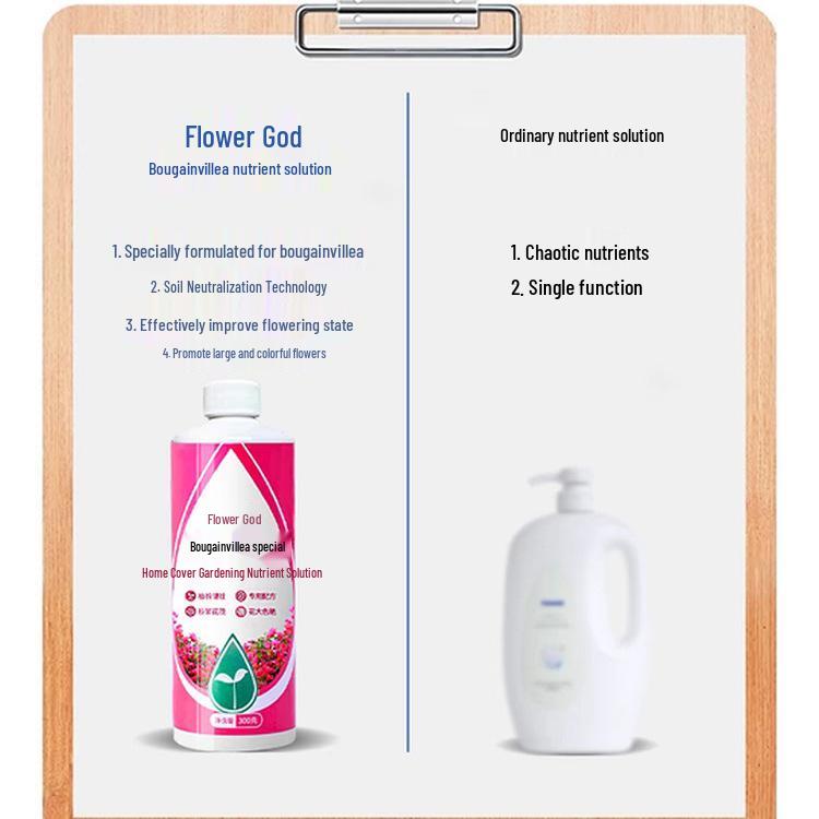 Bougainvillea Flowering Nutrient Solution: Enhances Bloom with Bone Meal Compound for Lush Growth.