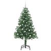 Christmas Tree with 300 LEDs and Stand Green 180 Cm PVC