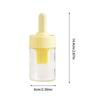 Portable Kitchen Oil Bottle Silicone Brush Adjustable With Barbecue Spray Bottle For BBQ Baking Oil Dispenser Outdoor Tableware