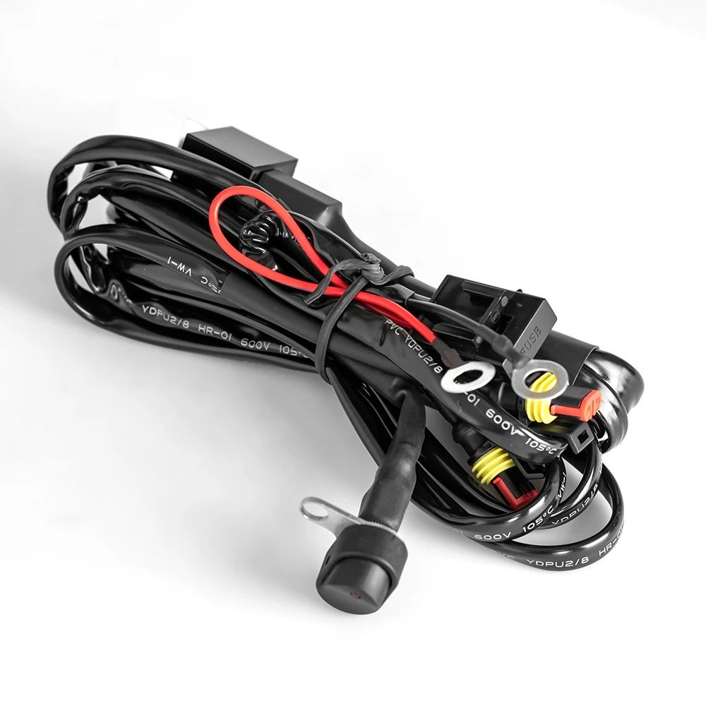 Motorcycles Accessorries LED Fog Light Wiring Harness Relay Wire For BMW R1200 GS /ADV F800GS Motorcycle Auxiliary Lamp