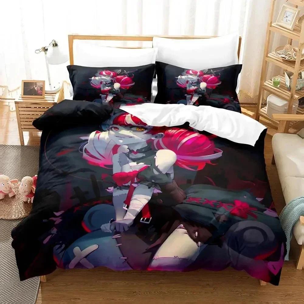 Comforter 3D Print Kawaii Kureiji Ollie Zombie Idol Comfortable Duvet Bedding Set Bedroom Decoration Home Textile