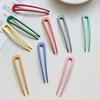 Hair Fork U Shape Hair Jewelry Alloy Girls Hair Stick for Daily Wear