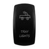 1 Pc Dual WHITE Led Rocker Toggle Switch 5/7P SPST DPDT ON-OFF ON-OFF-ON Switch for Car Boat RV Marine Vehicle Car Tuning Part Switches4