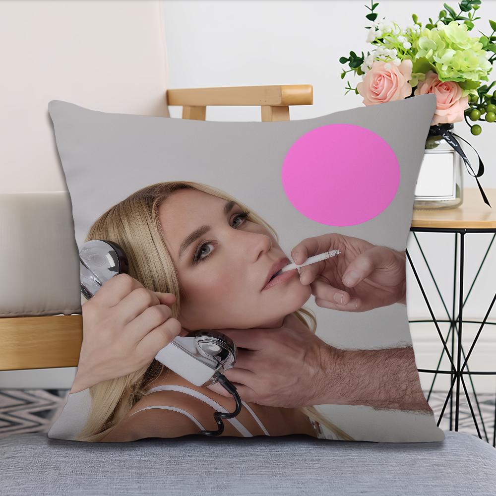 Kesha Pop Music Singer cushion cover Pillow Case Square Cushion Room Bedroom Headboard Sofa Living Backrest Nap Time