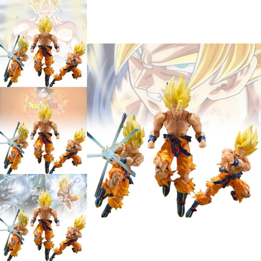 Legendärer Super-Saiyajin Z Erweckung Son Goku 3.0 Beschädigte Version Sammelfigur im Karton