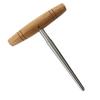 Practical Luthier Repair Tool Violin Peg Hole Reamer for W/ Taper Wood Handle for 3/4 4/4 Violin Making Tool Stainless S
