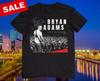 26 Nových Vzácných! Bryan Adams Live In Concert Bavlněné Černé Plná Velikost Unisex Tričko Unisex Tričko