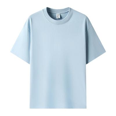 Maglietta Estiva da Uomo a Manica Corta Cotone Versatile Premium Maglia Base Uomo Girocollo Cotone Top