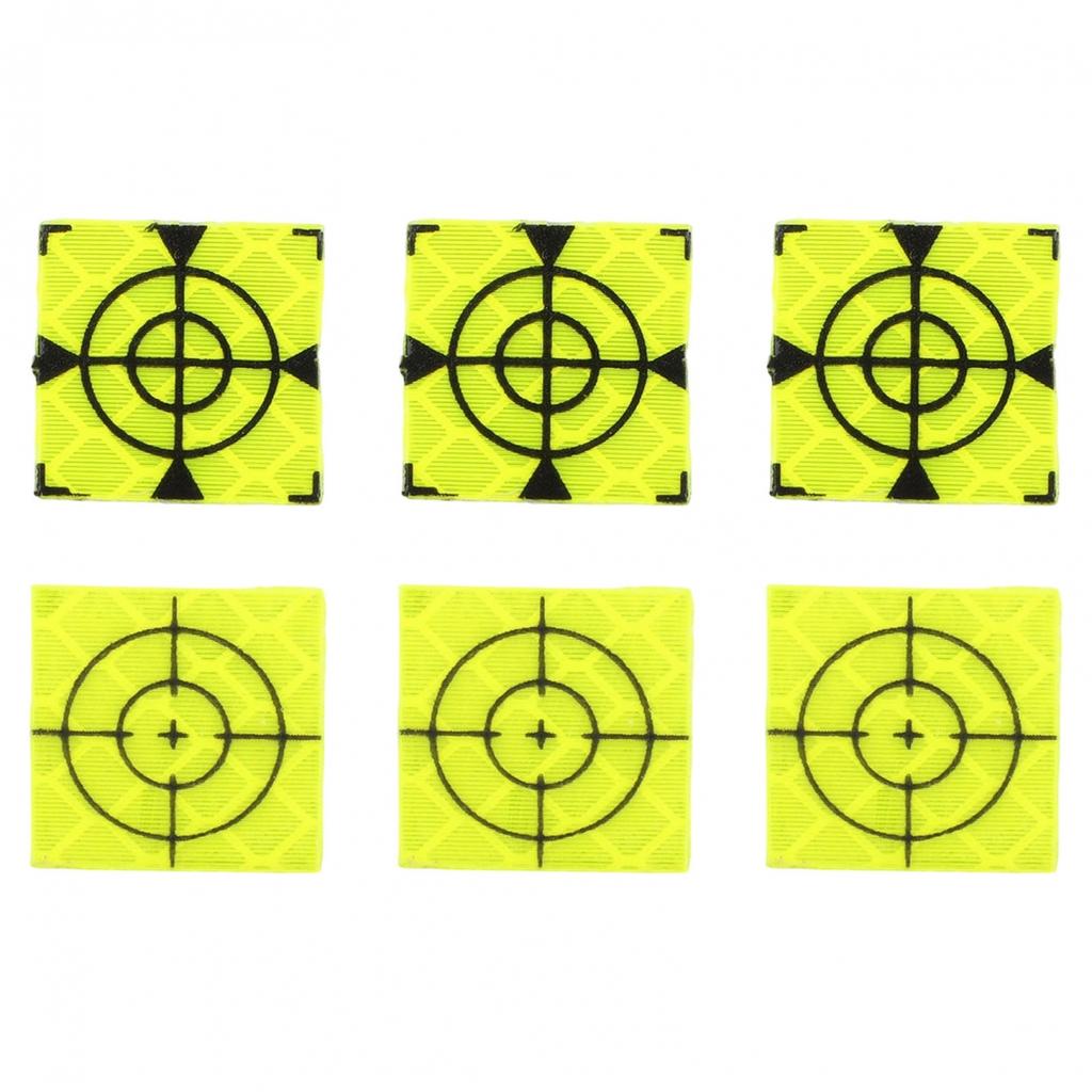 Station Reflector Total Station Reflector 100pcs/set 20-60mm Acrylic