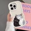 Case for iPhone 12 XR 16 Pro Max 11 8 14 13 17 Air 15 Plus Soft Phone Cover Cute Cat