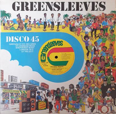 Płyta 12 cali JOHNNY OSBOURNE - Trouble Maker GRED130 Greensleeves Re 1983 UK Reggae, Ska & Dub Używana