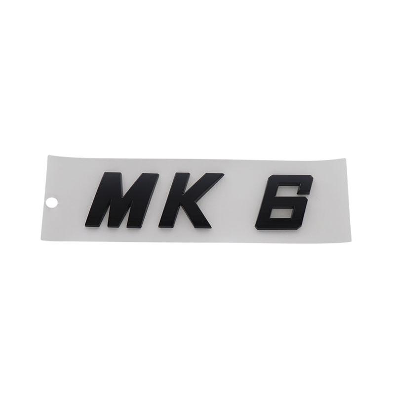 3D Premium MK5 MK6 MK7 MK8 MK7.5 Letters for Germany Deutschland SUV Off Road car Engine Hood Fender trunk Tail Rear Decal Emblem Badge Sticker