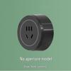 Track Socket Power Rail: Grey/White/Black Aluminum Power Strip with Anti-Shock for Kitchen/Wine Cabinet