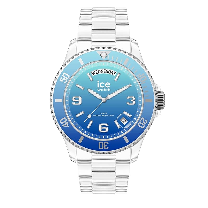 

Authorized distributor [Ice watch] ice watch clock watch men s 021435 ice clear sunset [ICE clear sunset] turquoise medium day date