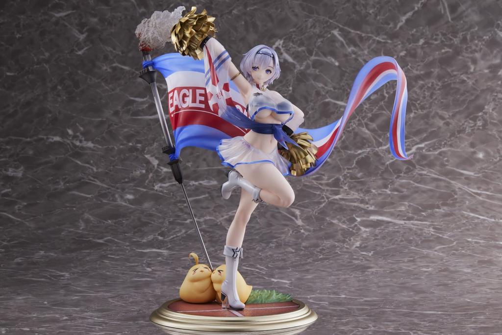 Golden Head Scale Figure Azur Lane Reno Cheerleader of the Waves 1/6